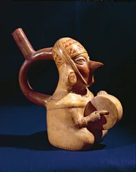 Vase étrier en forme d